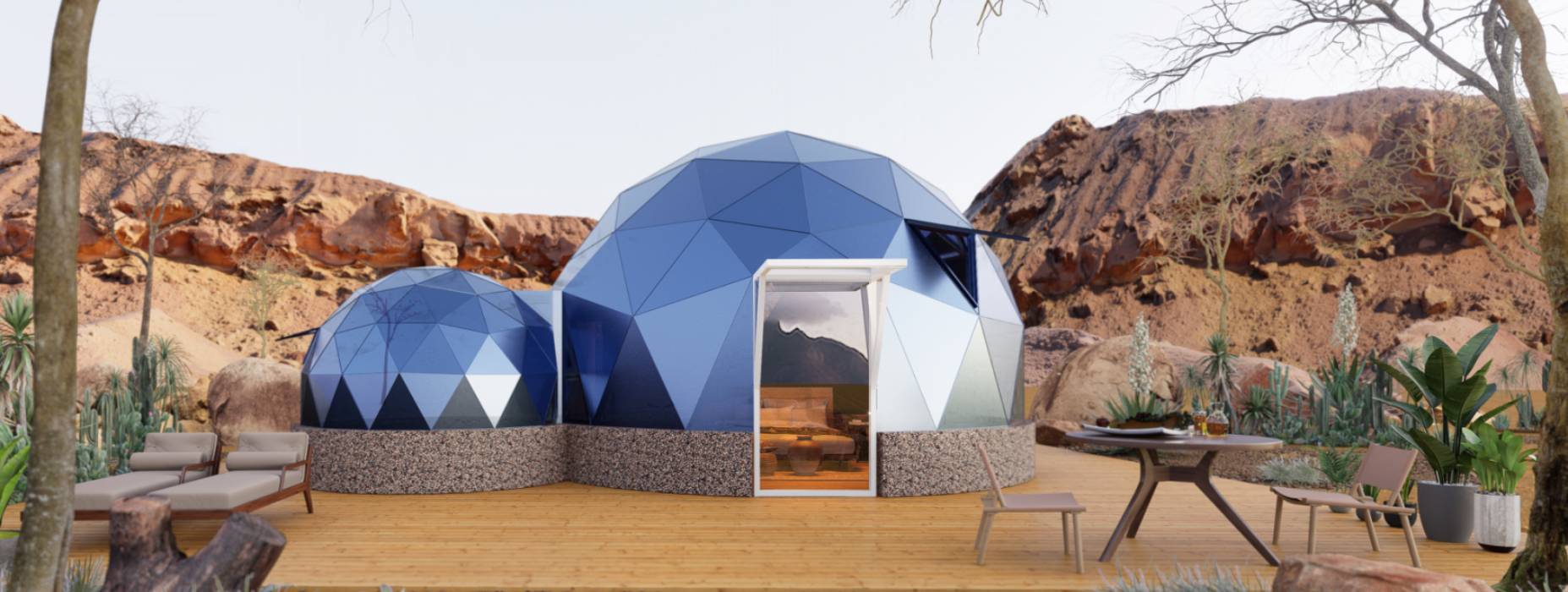 东安区球形智能光伏玻璃星空房